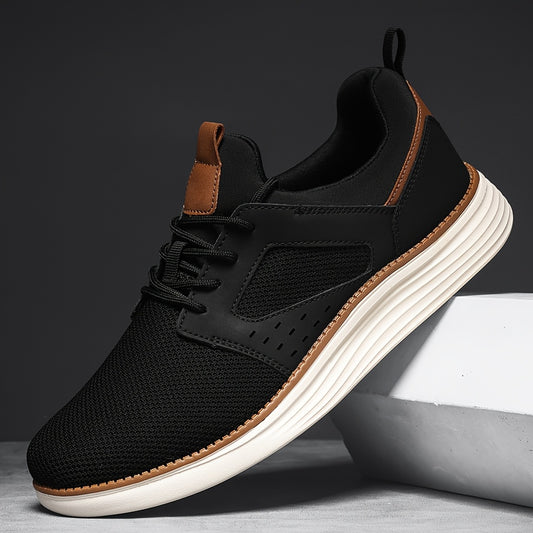 Men's Casual Lightweight Mesh Sneakers Breathable Business Shoes