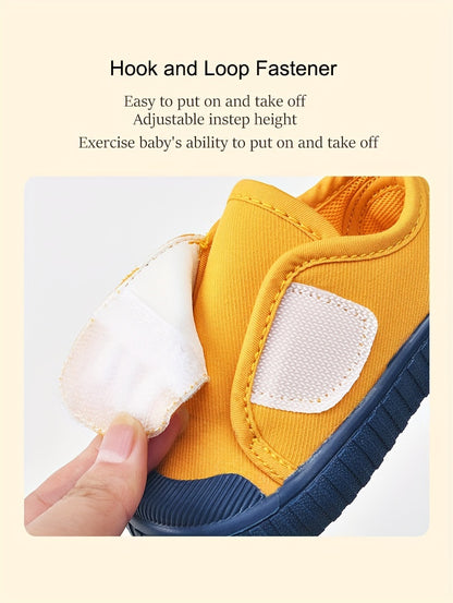 Lightweight Canvas Toddler Shoes - Suitable for 1-2 Years Old Girls, 12-24 Months Children's Shoes, Comfortable Walking Shoes - Suitable for Spring and Autumn - Suitable for Indoor and Outdoor! Christmas, Halloween, Thanksgiv