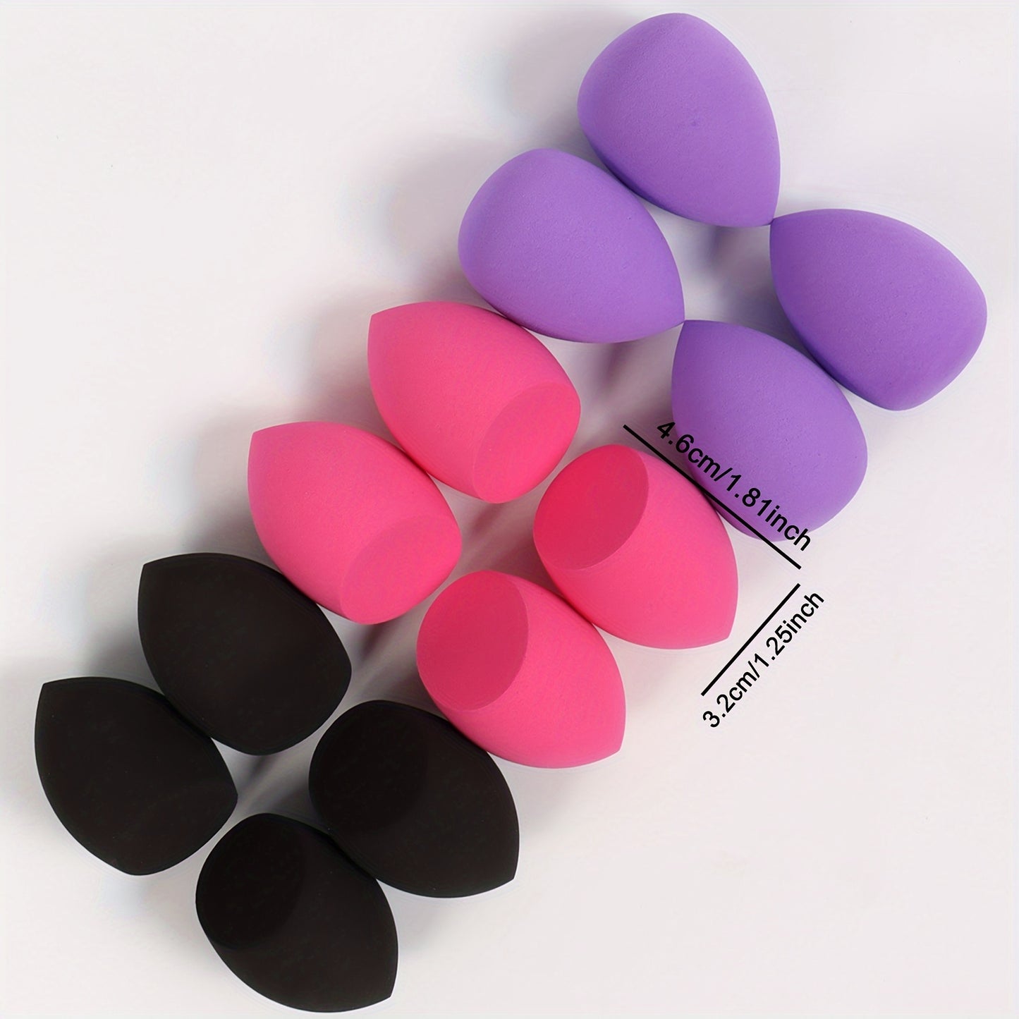 Medium Professional Makeup Sponges - Soft, Latex-Free Applicators