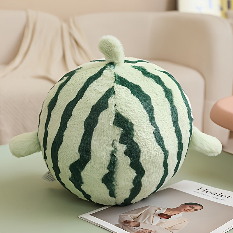 Adorable Watermelon Plush Toy, Watermelon-Themed Plush Animals for Christmas And Halloween, Soft Toys for Children, Boys, Girls, Infants, Friends, And Family, Perfect Gifts for Birthdays, Christmas, And Halloween.