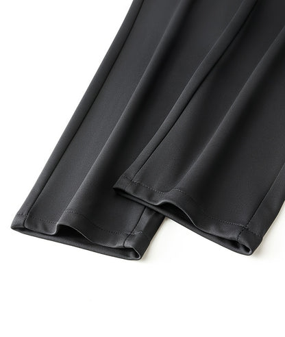 Men's Straight Leg Solid Color Pants, Men's Classic Design Pants, Versatile For Business And Casual Wear