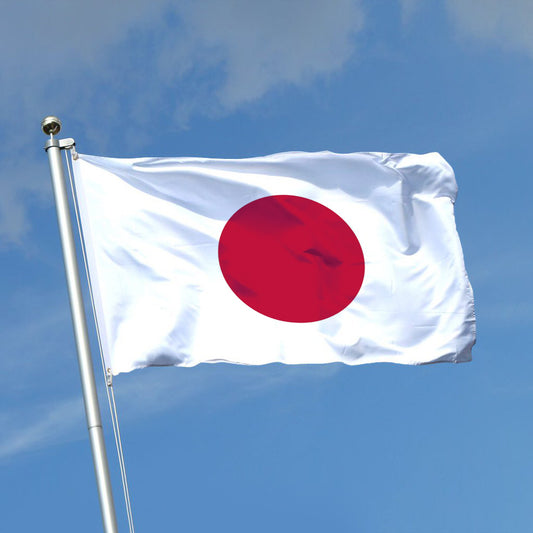 Durable Japanese Flag for Outdoor Yard and Garden Decor, Polyester - ayq