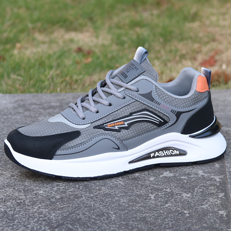 Men's Lightweight Casual Shoes with Soft Rubber Sole
