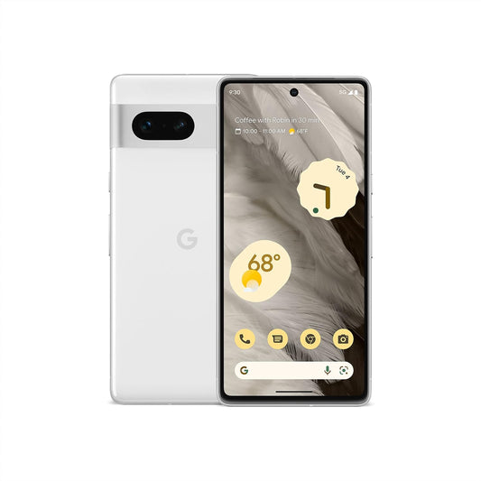 Google Pixel 7-5G Android Phone - Unlocked Smartphone with Wide Angle Lens and 24-Hour Battery - 256GB - Snow