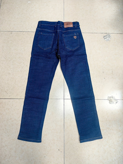 High-quality Men's Denim Trousers, Business Style, Elastic Men's Pants, New Autumn/winter Fashion Trend - ayq