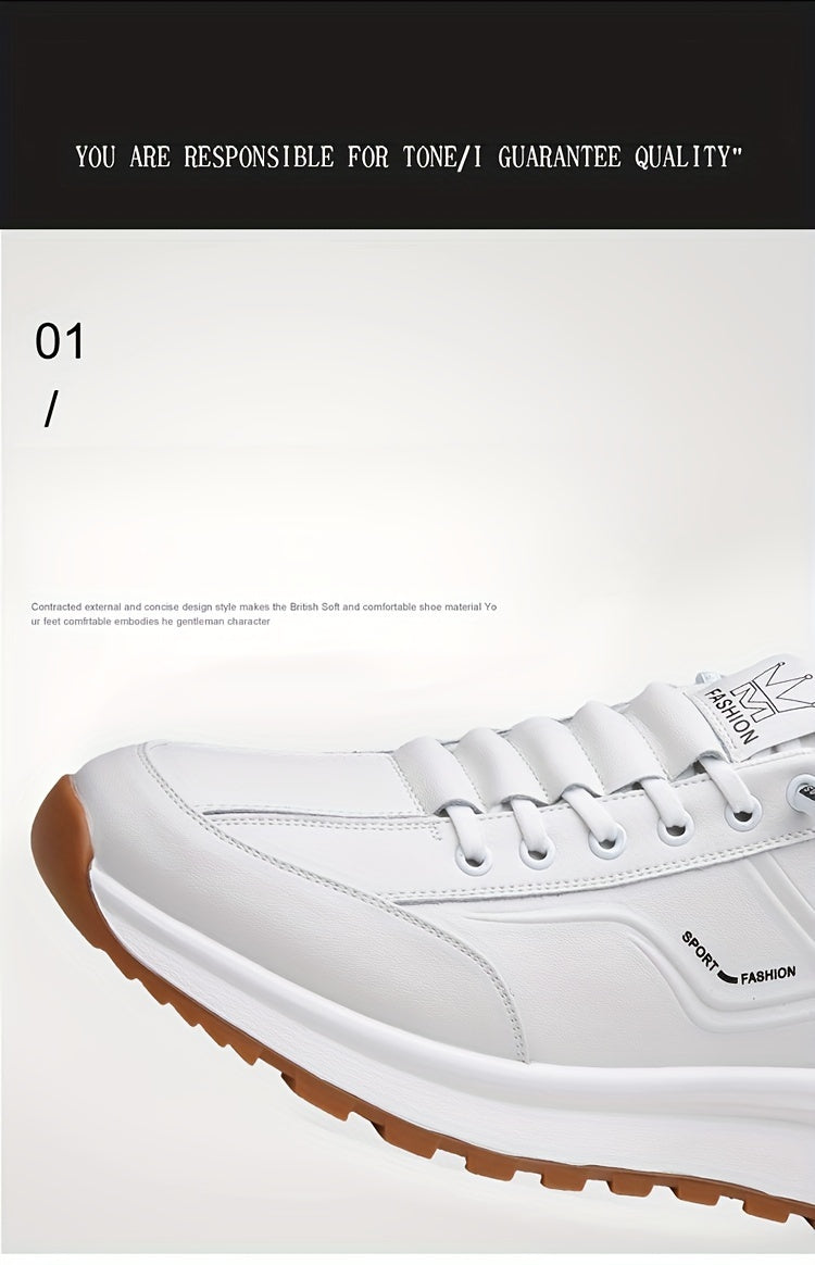 Men's Slip-On Casual Sneakers - Breathable, Non-Slip & Durable for Outdoor Activities, Comfort Fit with Elastic Closure - ayq