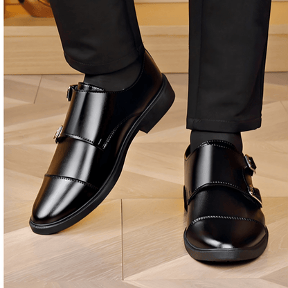 Men's Classic Casual Buckle Shoes for Everyday Workwear