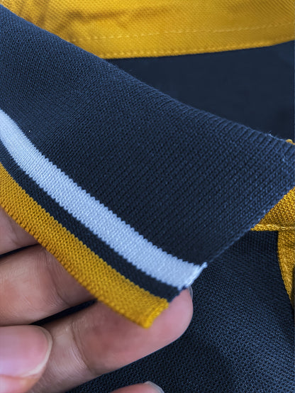 2 հատ տղամարդու կարճաթև վերնաշապիկներ կոնտրաստ օձիքներով - թեթև պոլիեսթեր, պաստել կապույտ և վարդագույն, շրջադարձային օձիքով, կոճակներով փակվող, սովորական, ամենօրյա և գործնական հագուստ, իդեալական ամառային կամ նվերների համար, կարճ թև վերնաշապիկներ