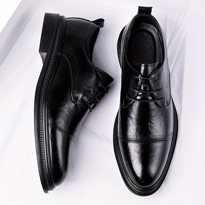 Men's Casual Business Shoes PU Upper Pointed Toe