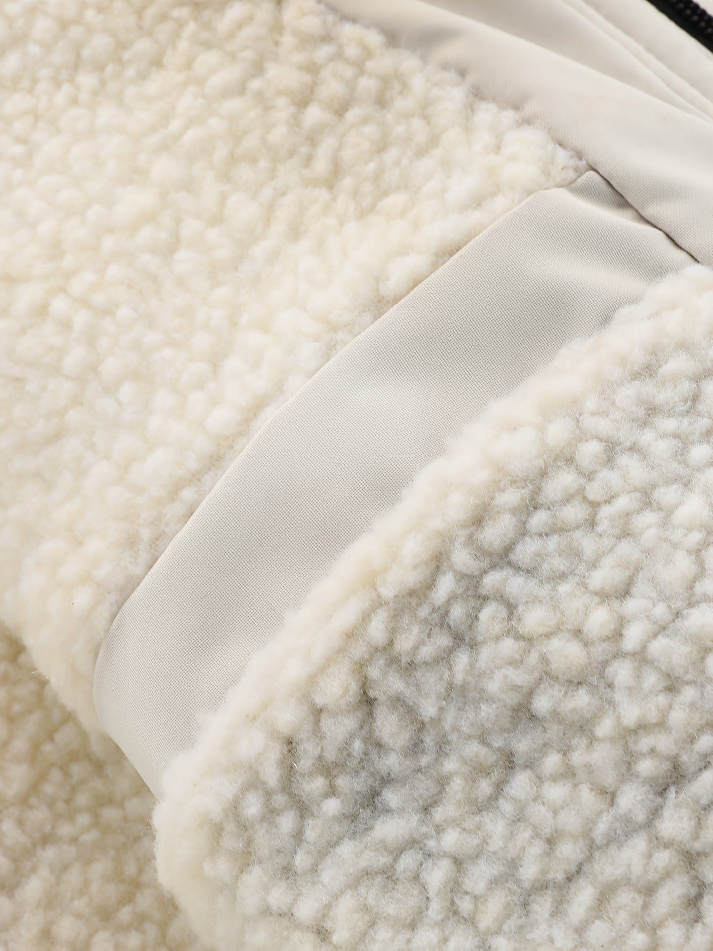 Men'S Heavy-Duty Winter Jacket with Fur-like Hood Collar - Thermal Insulated Cold Weather Coat, Full-Zip Front, Zippered Pockets - Beige/ for Everyday & Formal Outfits - Non-Stretch Outer Shell, Outdoor Outerwear, Casual Styl