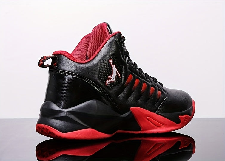 [sneakers] Extra-Large Outdoor Trail Shoes for Men, Featuring Slip Resistance, Shock Absorption, Durability, Trendy Basketball Design, Versatile Sports Footwear, Lightweight Comfort, Casual Style, Soft Sole, And Rebound Train