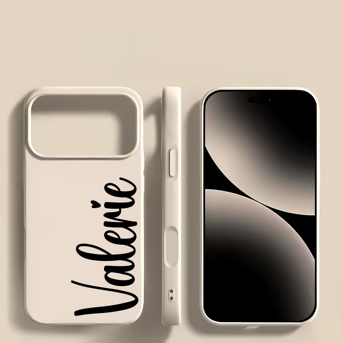 Personalized Shockproof TPU Phone Case Compatible with iPhone 15-18 Pr