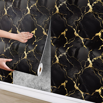 Marble Peel and Stick Wall Tiles, 2.5mm Thick XPE Panels