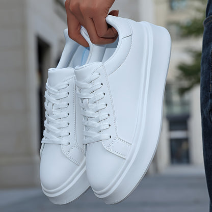 Men's Lightweight Low-Top Skate Shoes with EVA Sole