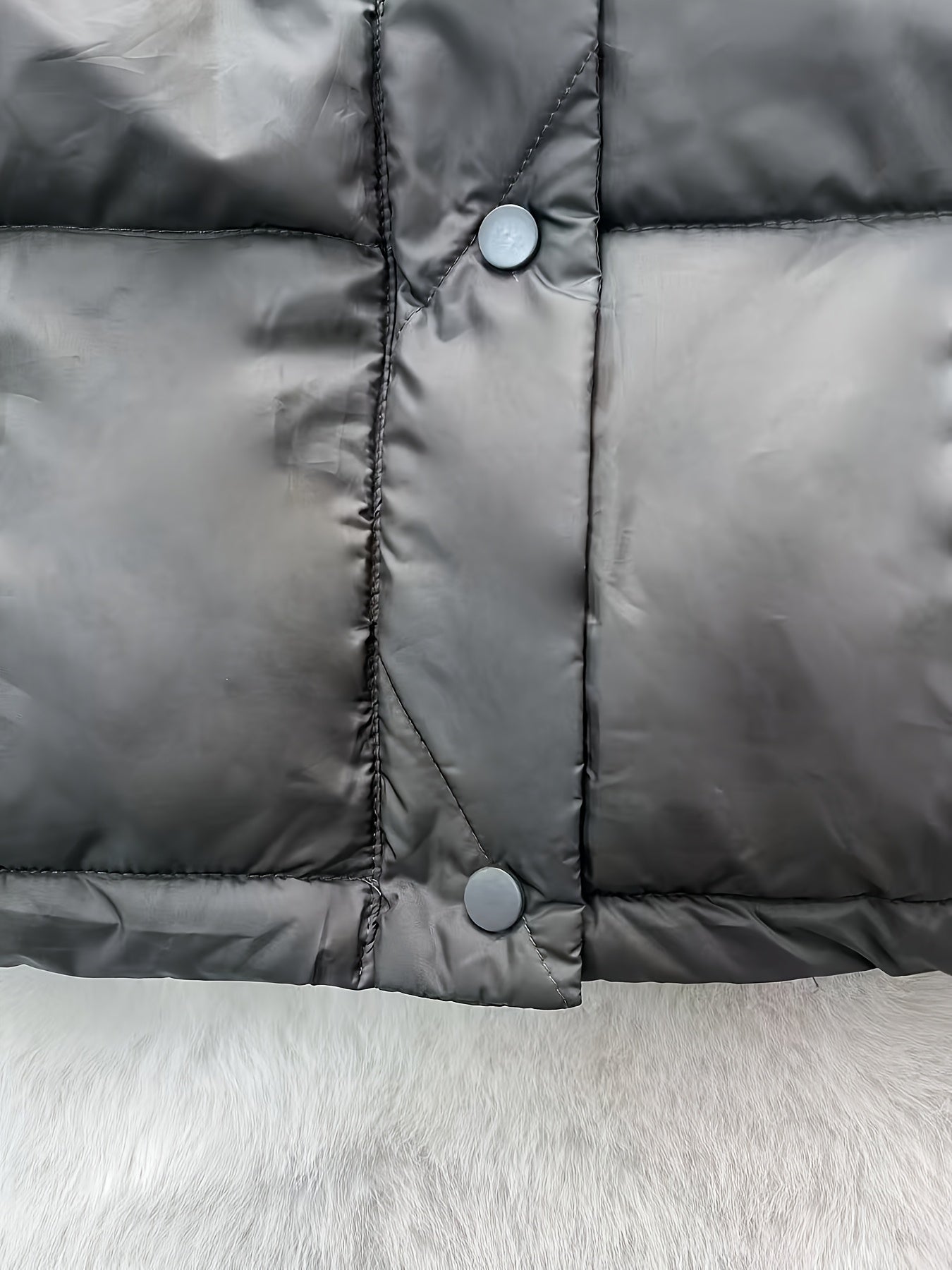 Կանացի նորաձև ձմեռային կայծակաճարմանդով և գլխարկով բաճկոն - ամենօրյա, հաստ վերնազգեստ գրպաններով, երկար թևքերով, չձգվող գործվածք, միագույն, 100գ/մ², իդեալական է ցուրտ եղանակի համար, ձմեռային հագուստ