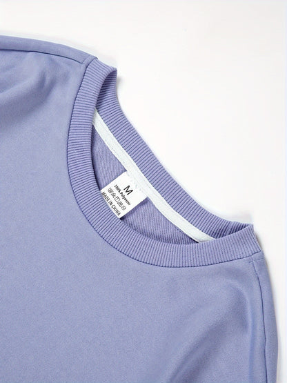 Men's Happy New Year 2026 Print Round Neck Sweater - Casual Long Sleeve Pullover with Chinese/English Lettering, Machine Washable Winter Sweaters for Parties, Daily Wear & New Year Gifts (Happy 2026 Design)