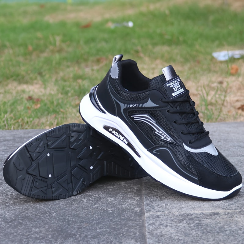 Men's Lightweight Casual Shoes with Soft Rubber Sole