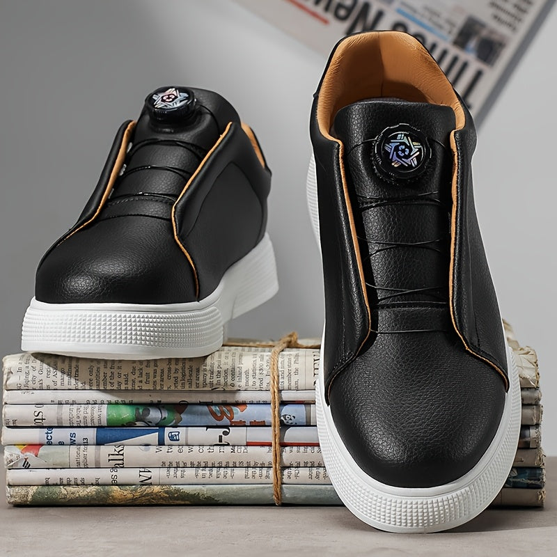 Men's Casual Preppy Sport Shoes with Slip-Resistant Sole