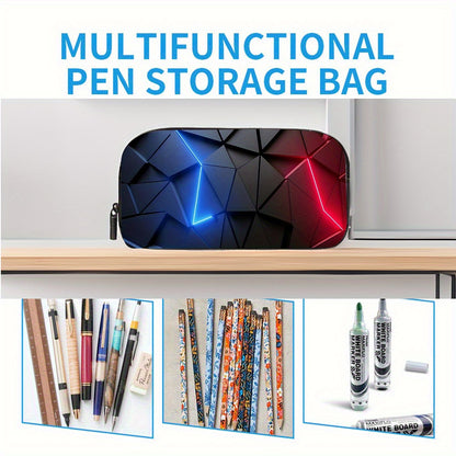 3pcs Gamer Large Capacity Lightweight Nylon Daypack with Lunch Bag  Pencil Case, Perfect for, Travel, or Daily Commute, Great Birthday or Holiday Gift, Backpack for Travel