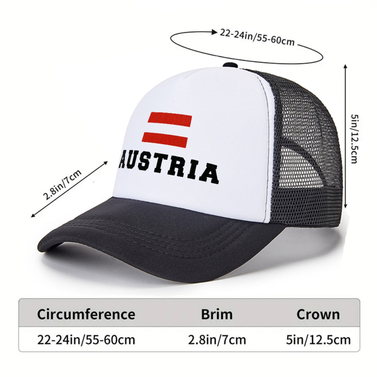 Breathable Polyester Sports Baseball Cap with Adjustable Fit