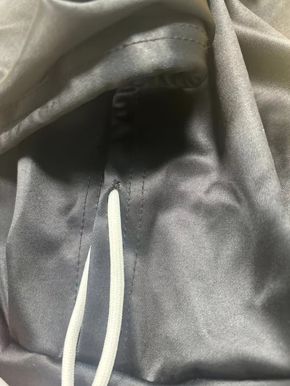 Men'S Muscle Santa Claus Hoodie - Funny Christmas Sweatshirt with Front & Back Print, Large Size Big & Tall Pullover, Gym & Party Outfit - Muscle Santa Graphic Hooded Sweatshirt for Men, Holiday Casual Wear, Playful Holiday D