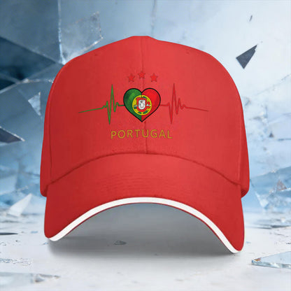 Adjustable Portuguese Flag Baseball Cap Lightweight for Outdoors