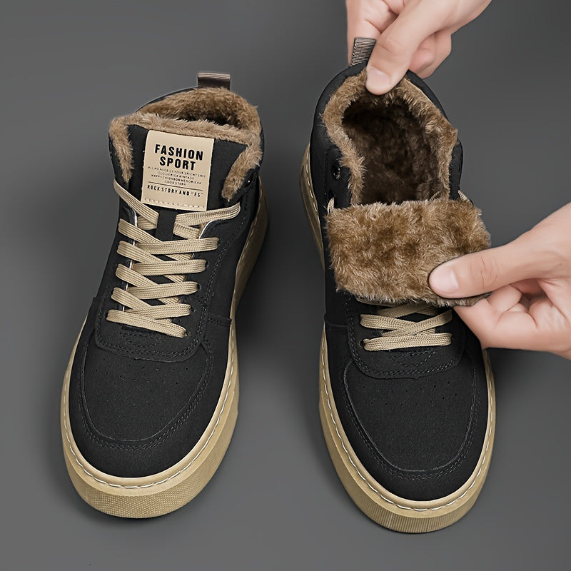 Men's Winter Casual Shoes - Comfortable & Stylish for Daily Wear and Outdoor Adventures