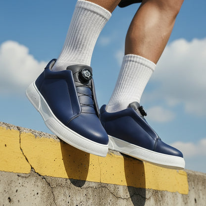 Men's Casual Preppy Sport Shoes with Slip-Resistant Sole