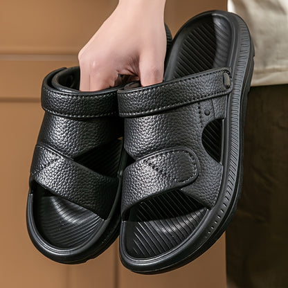 Men's Summer EVA Slip-On Sandals Soft Sole Beach Shoes