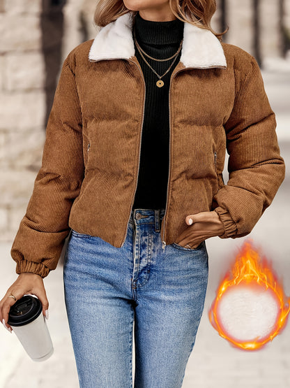 Կանացի աշնանային և ձմեռային վերարկու - նորաձև տաք բաճկոն