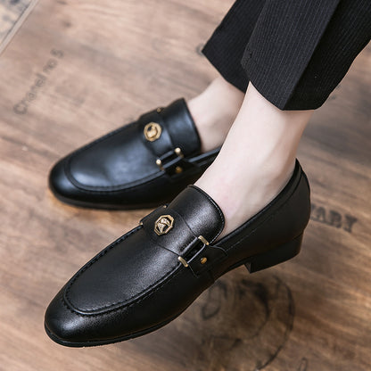 Men's Summer Casual British Style Slip-On Office Shoes