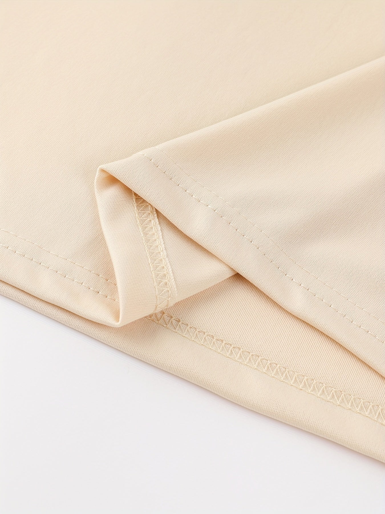 [Golf Apparel] Men's Classic White Shirt - Casual Summer Style with Short Sleeves, Zipper Collar, and Stretch Polyester Fabric - Perfect for Streetwear & Golf