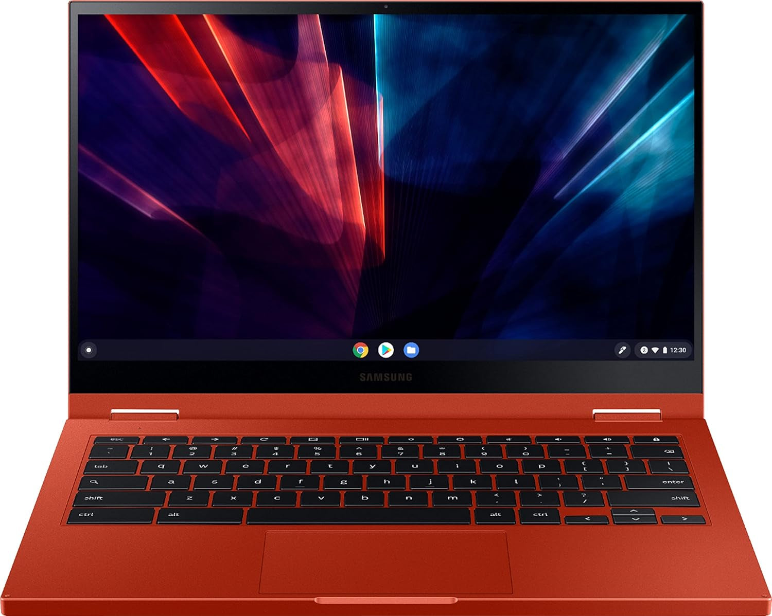 Samsung Galaxy Chromebook 2 XE530QDA-KA1US 13.3" Touchscreen 2 in 1 Chromebook - Full HD - 1920 X 1080 - Intel Core I3 (10Th Gen) I3-10110U 2.10 Ghz - 8 GB RAM - Fiesta Red