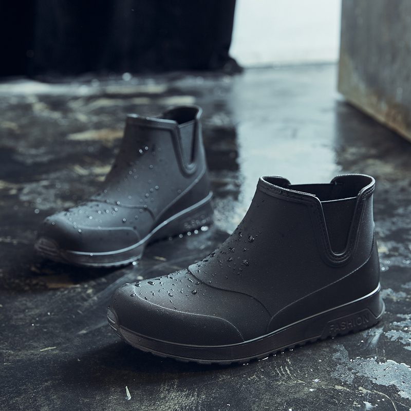 Universal Casual Slip-On EVA Rain Boots for Couples