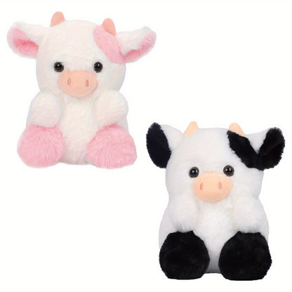 1/2 հատ NBBXYZ կովի փափուկ խաղալիք - փափուկ խաղալիք, խելոք հորթ քնելու ուղեկից՝ հարմար երեխաների համար, նվեր և, հասանելի է 7 գույներով ( / գույն)