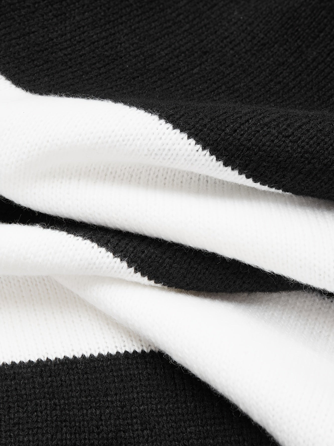 Տղամարդու բարձր օձիքով, շերտավոր տրիկոտաժե սվիտեր, գարնանային և աշնանային նորաձև գունավոր սվիտեր