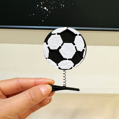 Black & White Soccer Fan Headbands for Kids & Adults