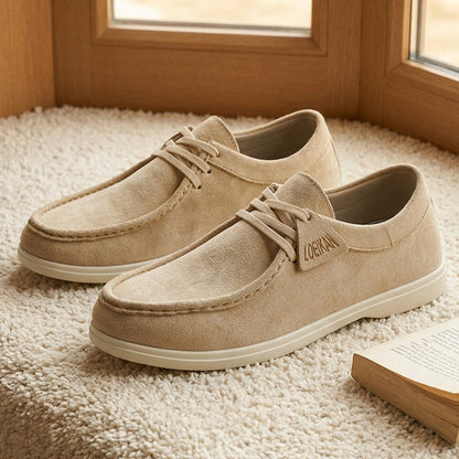 Men's Casual Low-Top Oxford Shoes Lightweight Slip-On for All Seasons