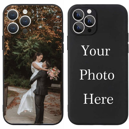 Customizable Shockproof TPU Phone Case for iPhone Models