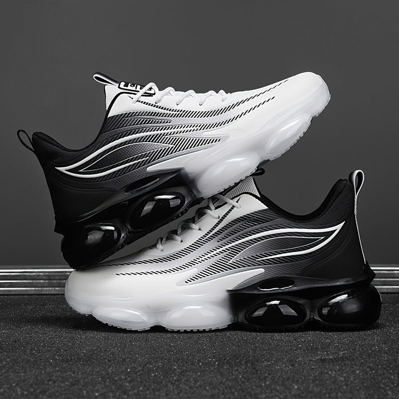 Men's Breathable Mesh Running Sneakers with Air Cushioning, Comfortable and Breathable to Wear - ayq