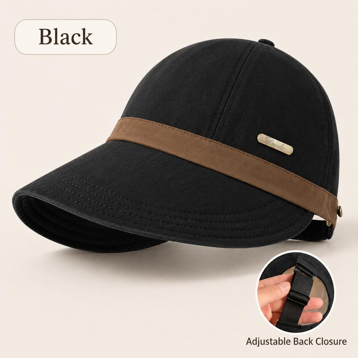 Women's Adjustable Outdoor Sports Cap - Casual Polyester Hat