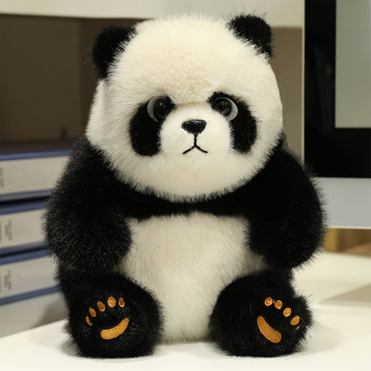 25Cm/9.84In Polar Bear And Kawaii Panda Plush Toys - Ultra Soft Stuffed Animals, Ideal Cuddly Gifts for Boys And Girls for Birthdays, Parties, Holidays, And Home Decoration