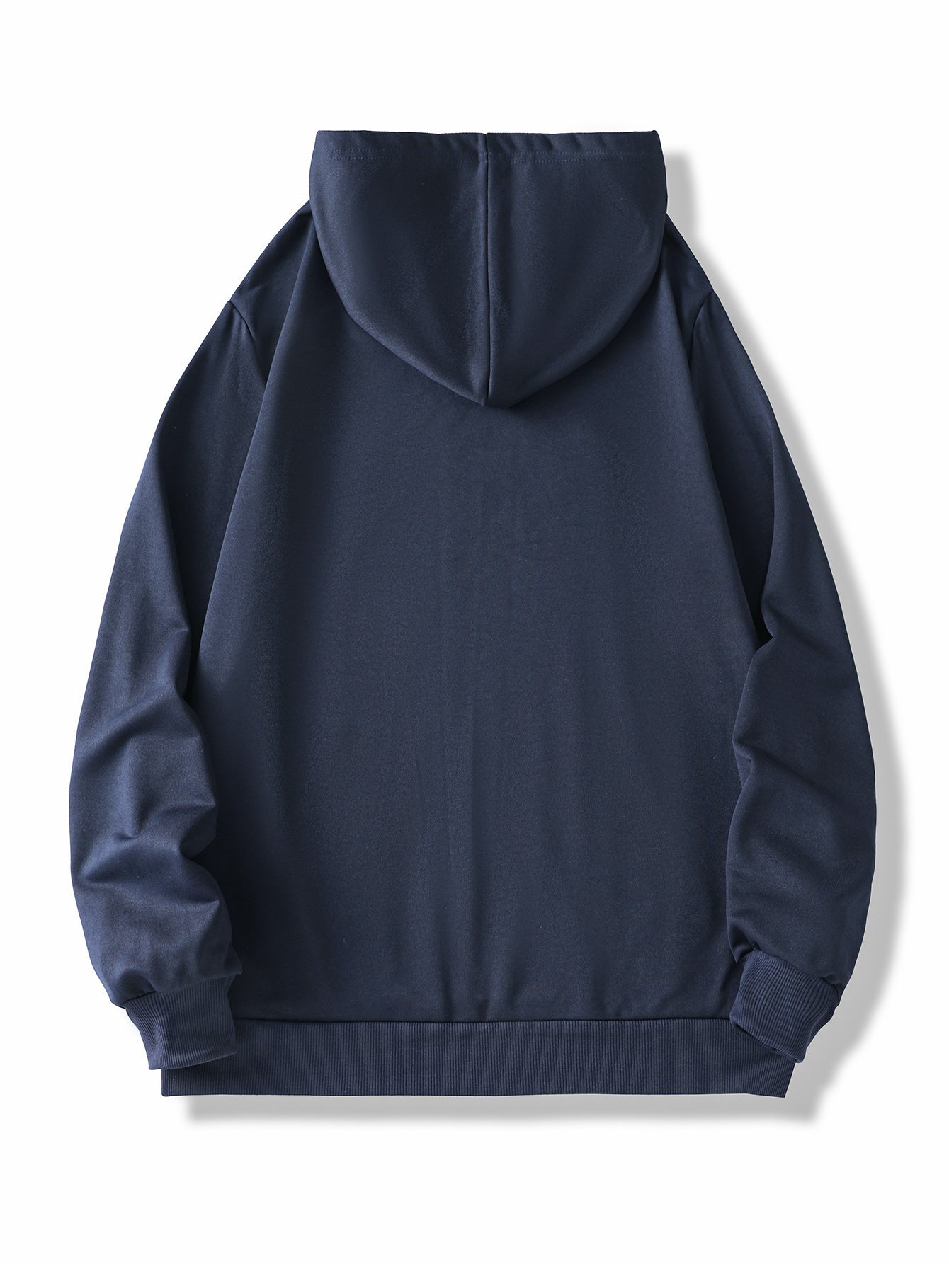 Men'S Golden Letter Print Hooded Sweatshirt - Happy New Year Lettering, Soft Knit Micro-Elastic Fabric, Loose Fit Casual Pullover Hoodie with Front Pocket, Streetwear Style, Unisex Apparel, Durable Material, Trendy Design, Ho