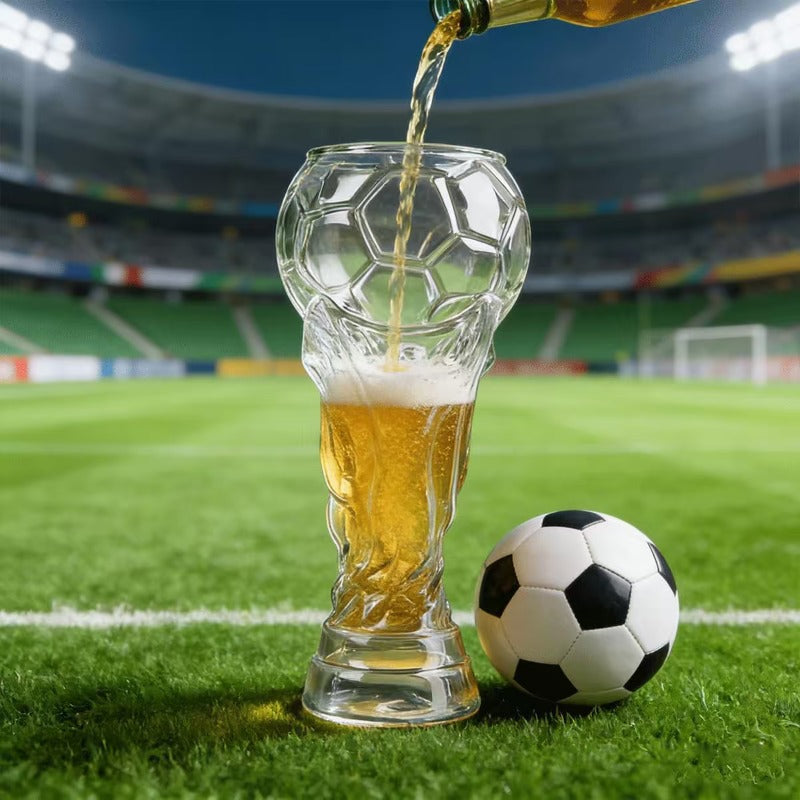Trophy Style Shatterproof Beer Glass - Large Capacity Mug