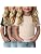 3-Pack Baby Girls Ribbed Cotton Blend T-Shirts
