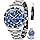 OLEVS Men's Stainless Steel Dress Watch with Chronograph