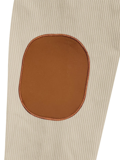 Men'S Long Sleeve Patchwork Fashion Warm Jacket, Corduroy Long Sleeve Warm Coat with Zipper Stand Collar Long Sleeve Casual Comfortable Autumn and Winter Style