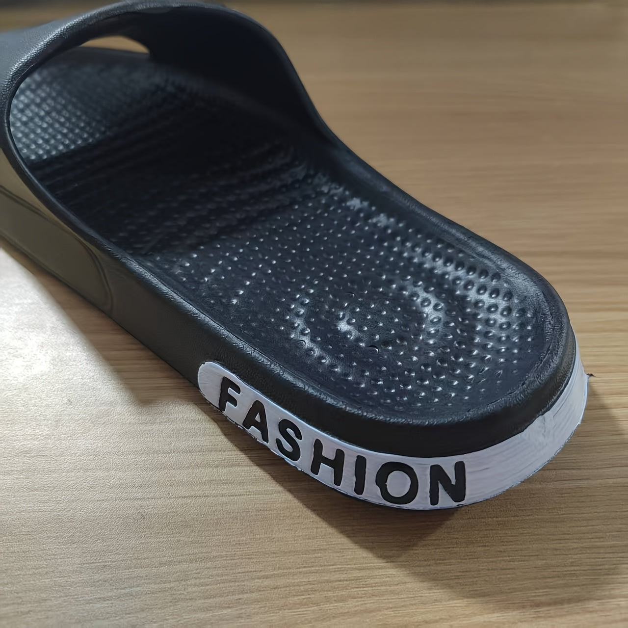 Men'S Summer Stylish Massage Non-Slip Textured Design Sandals, Suitable for Home, Outdoor, And Bathroom Use. - ayq