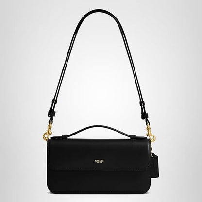 Elora Compact Leather Top Handle Crossbody Bag
