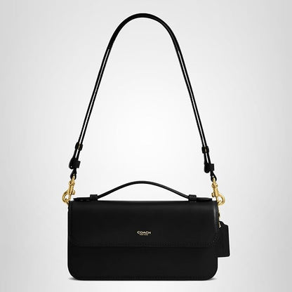 Elora Compact Leather Top Handle Crossbody Bag